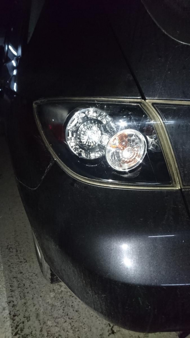 Mazda 3 BK lampy led tylne