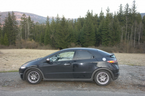 Honda Civic 1,8ivtec model z 2007 - Sudety
