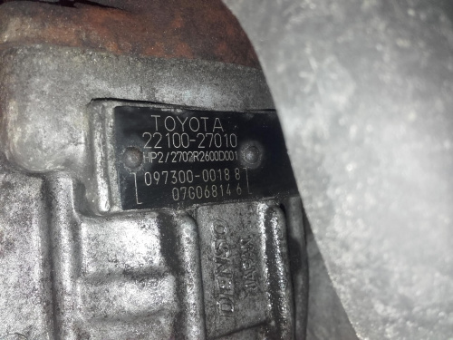 Toyota RAV4 "Pterodaktyl" czyli zawór pompy wtryskowej