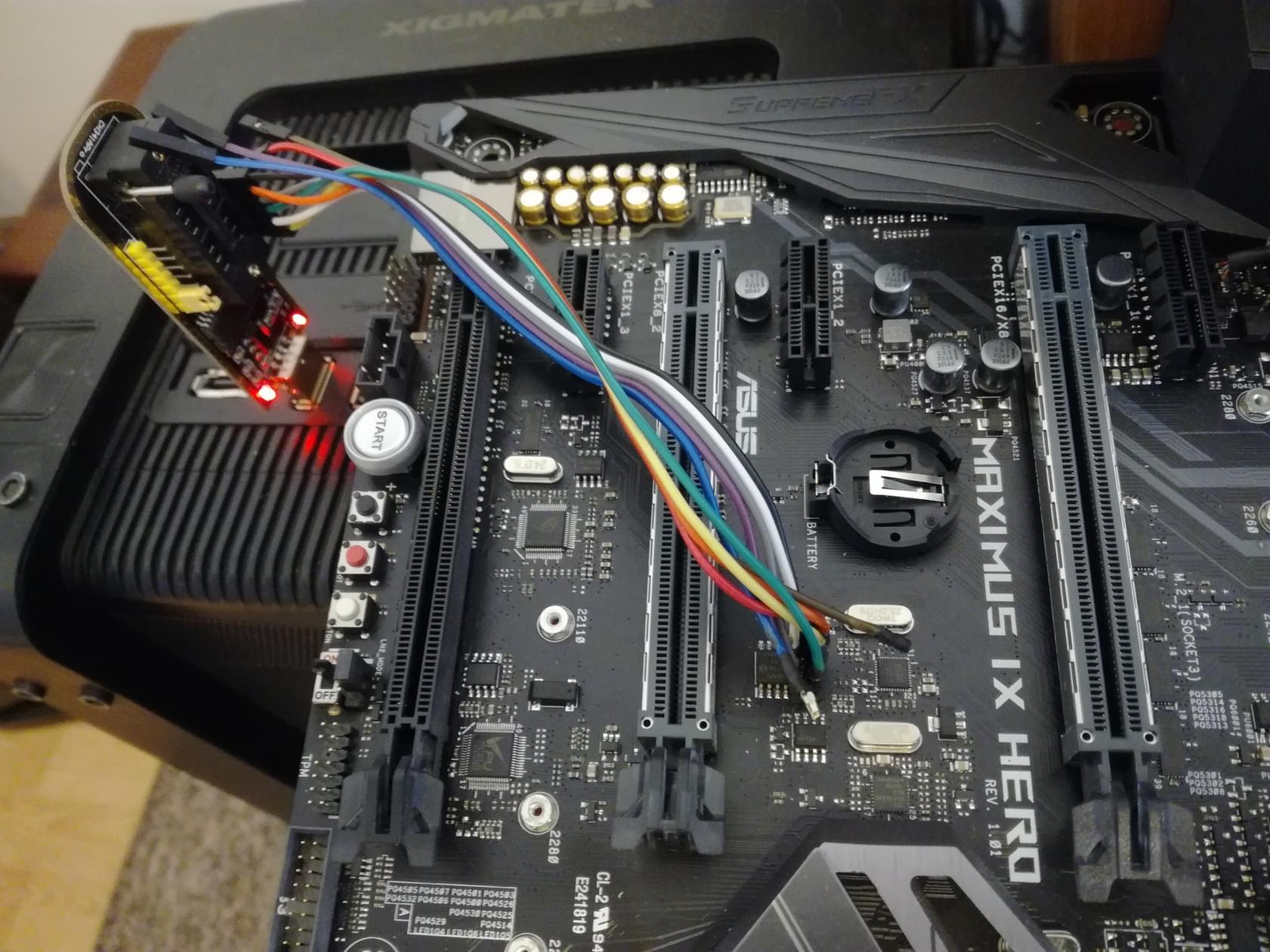 how do you use a spi programmer to fix bios on motherboard
