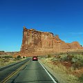 w drodze do Arches Park