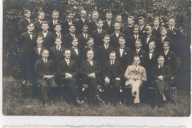 Męskie Seminarium Nauczycielskie w Kcyni matura 1928