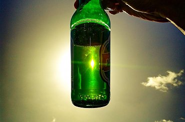 #piwko #piwo #plener #piwkowplenerze #policja #słońce #chmury #niebo #butelka #beer #sky #sun #relax #perła