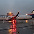 Kołowanie do rękawa linii SunExpress